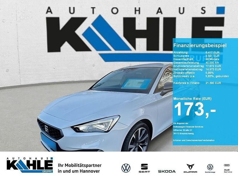 Gebraucht Seat Leon FR 150 PS (110 kW) 2022 Weiß Limousine