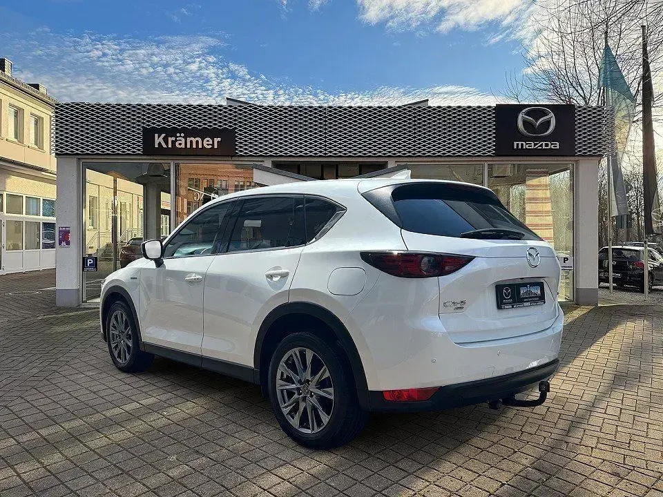 Gebraucht Mazda CX-5 Edition 184 PS (135 kW) 2021 Weiß SUV