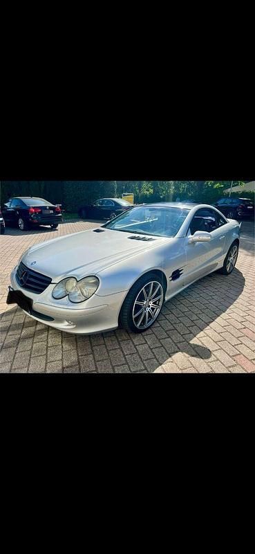 Gebraucht Mercedes SL500 306 PS (225 kW) 2002 Silber Cabrio
