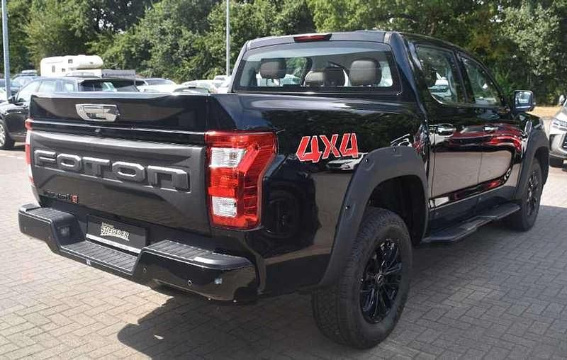 Neu Foton Tunland V9 159 PS (116 kW) 2025 Schwarz Pickup