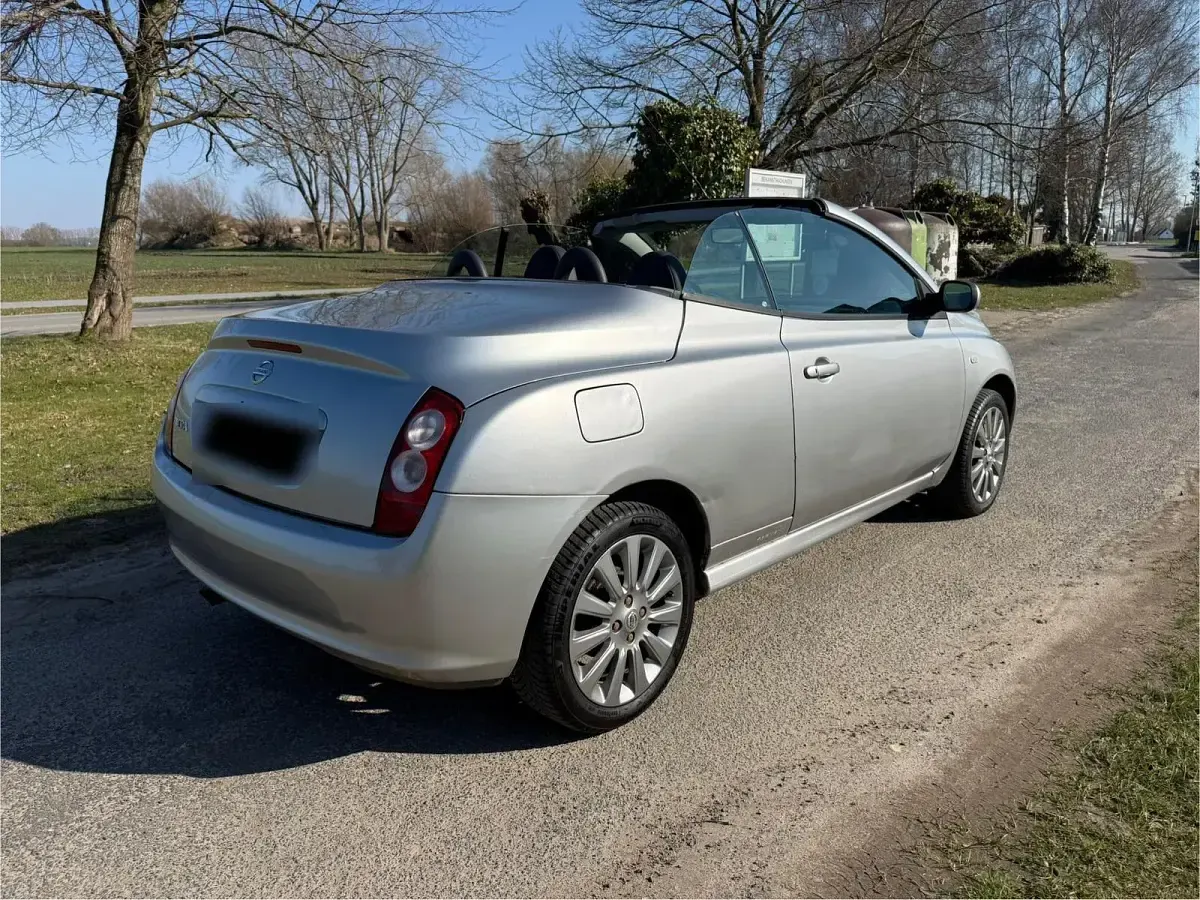 Gebraucht Nissan Micra 110 PS (80 kW) 2006 Silber Cabrio