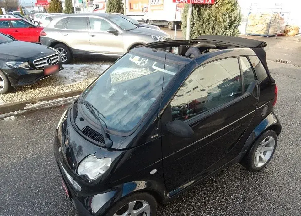 Gebraucht Smart ForTwo Cabrio 61 PS (44 kW) 2005 Schwarz Cabrio