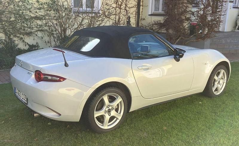 Gebraucht Mazda MX5 Exclusive-Line 132 PS (97 kW) 2016 Weiß Cabrio