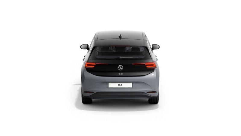 Gebraucht VW ID.3 Pure 110 kW (150 PS) 2021 Mondsteingrau schwarz Kleinwagen