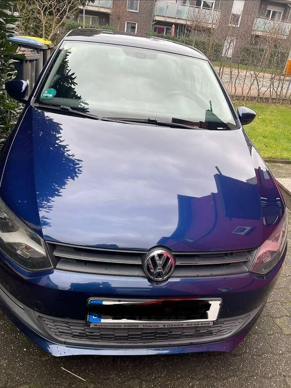 Gebraucht VW Polo Team 60 PS (44 kW) 2010 Blau Kleinwagen