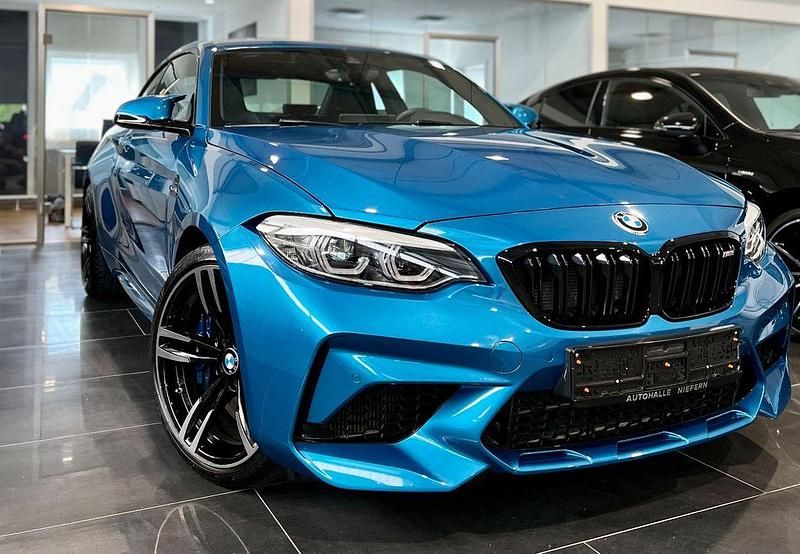 Long beach blue metallic Gebraucht 2019 BMW M2 Competition Edition Coupé | 48.099 € (Fairer Preis) - Bild 1/4