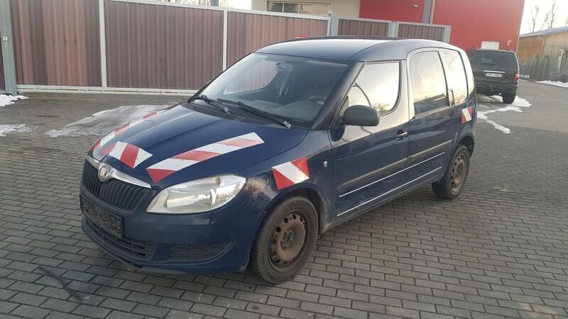Gebraucht Skoda Roomster 90 PS (66 kW) 2010 Blau Van / Kleinbus