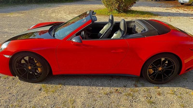 Gebraucht Porsche 991 420 PS (308 kW) 2015 Orange Cabrio