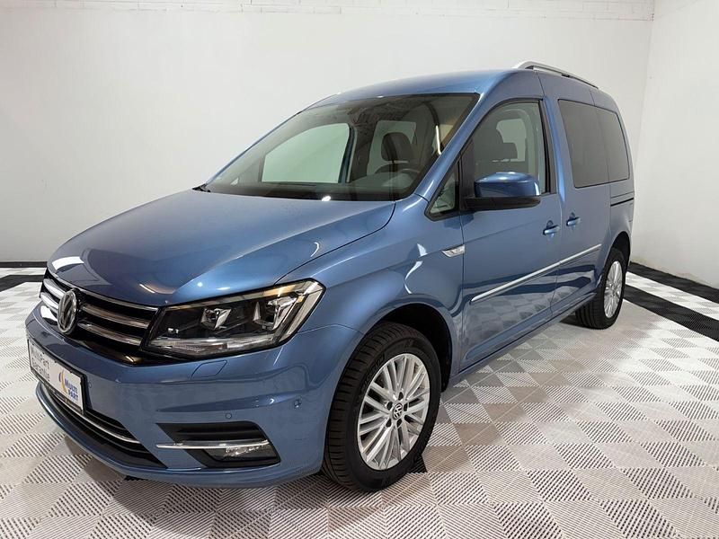 Acapulcoblau Gebraucht 2018 VW Caddy Highline Van / Kleinbus | 13.799 € (Fairer Preis) - Bild 1/4