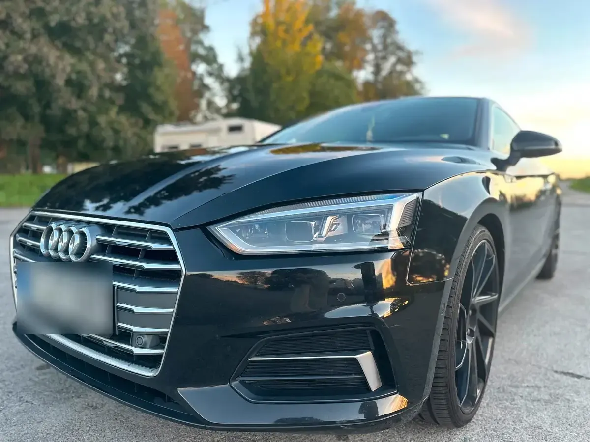 Gebraucht Audi A5 S-Line 220 PS (161 kW) 2018 Schwarz Coupé