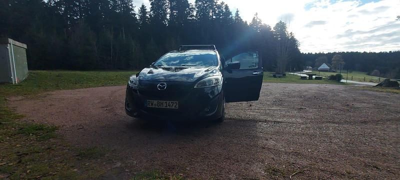 Schwarz Gebraucht 2012 Mazda 5 Van / Kleinbus | 5.800 € - Bild 1/4