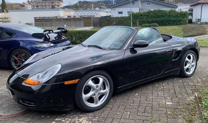 Gebraucht Porsche Boxster 220 PS (161 kW) 1999 Schwarz Cabrio