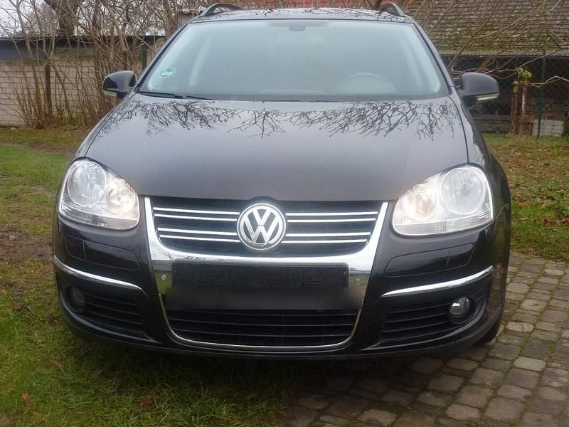 Schwarz Gebraucht 2009 VW Golf V Kombi | 4.400 € - Bild 1/4