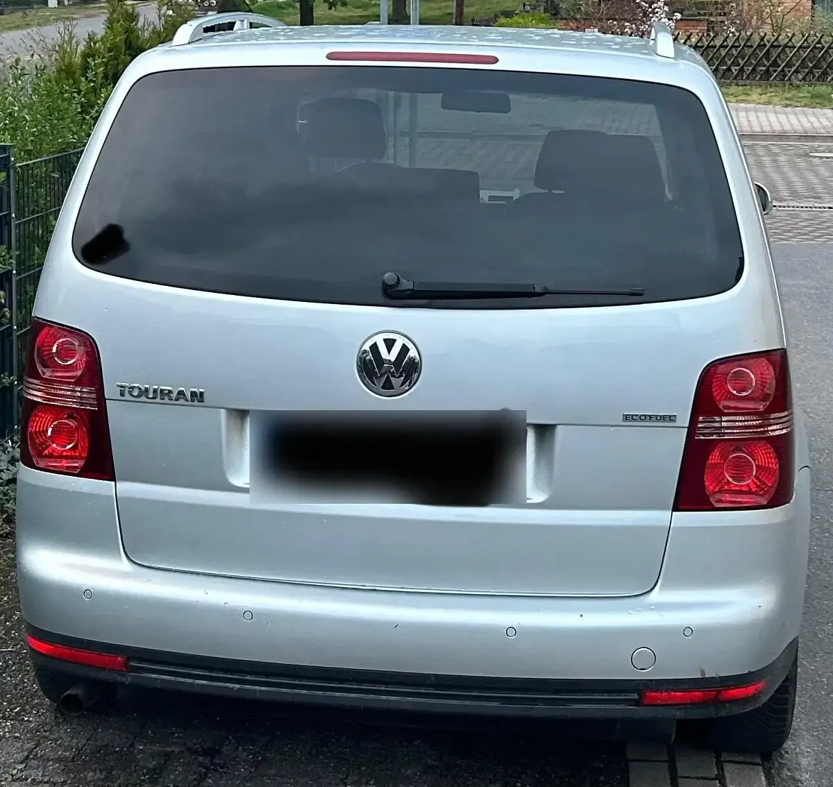 Używany VW Touran Pro 109 KM (80 kW) 2007 Srebrny Minivan
