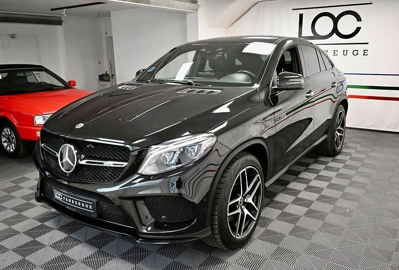 Gebraucht Mercedes GLE350 AMG 258 PS (189 kW) 2017 Obsidianschwarz metallic Coupé