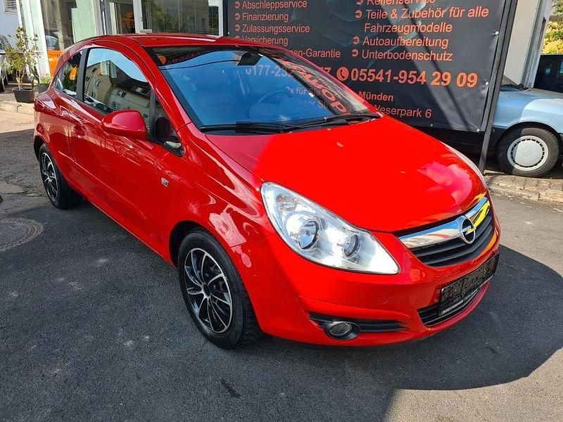 Rot Gebraucht 2007 Opel Corsa Cosmo Kleinwagen | 1.999 € (Guter Preis) - Bild 1/4