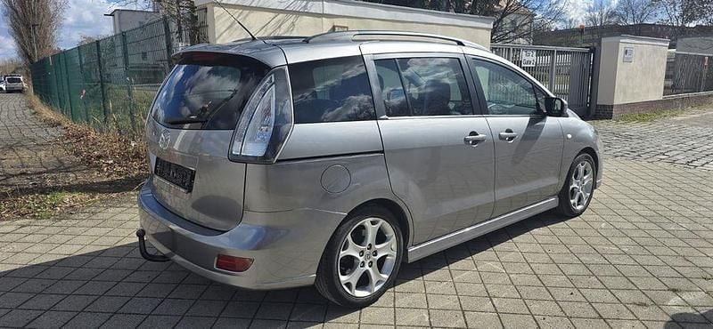 Gebraucht Mazda 5 Active Plus 143 PS (105 kW) 2009 Silber Van / Kleinbus