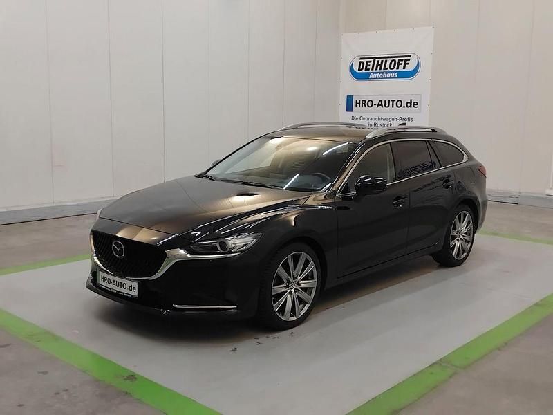 Gebraucht Mazda 6 Exclusive-Line 165 PS (121 kW) 2023 Jet black Kombi