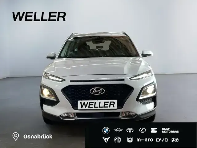 Gebraucht Hyundai Kona Trend 120 PS (88 kW) 2020 Weiss SUV