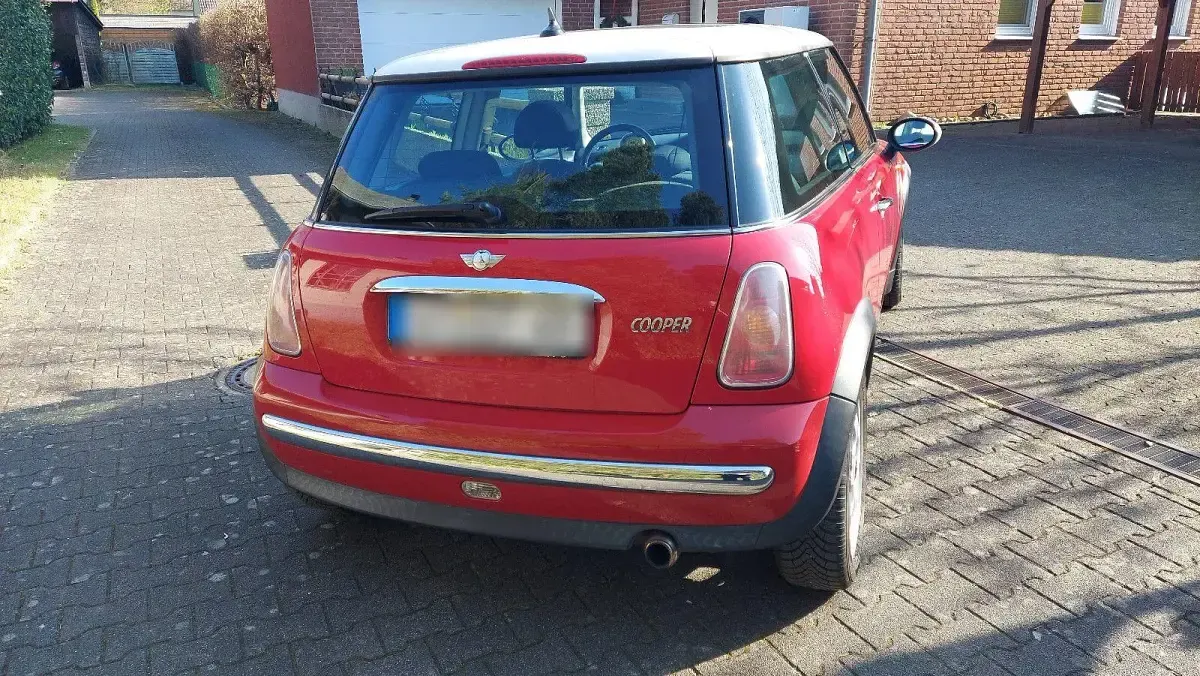Käytetty Mini Cooper 116 HP (85 kW) 2003 Punainen Viistoperä