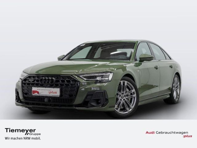 Distriktgrün metallic Gebraucht 2023 Audi A8 Ambiente Limousine | 77.070 € (Etwas zu teuer) - Bild 1/4