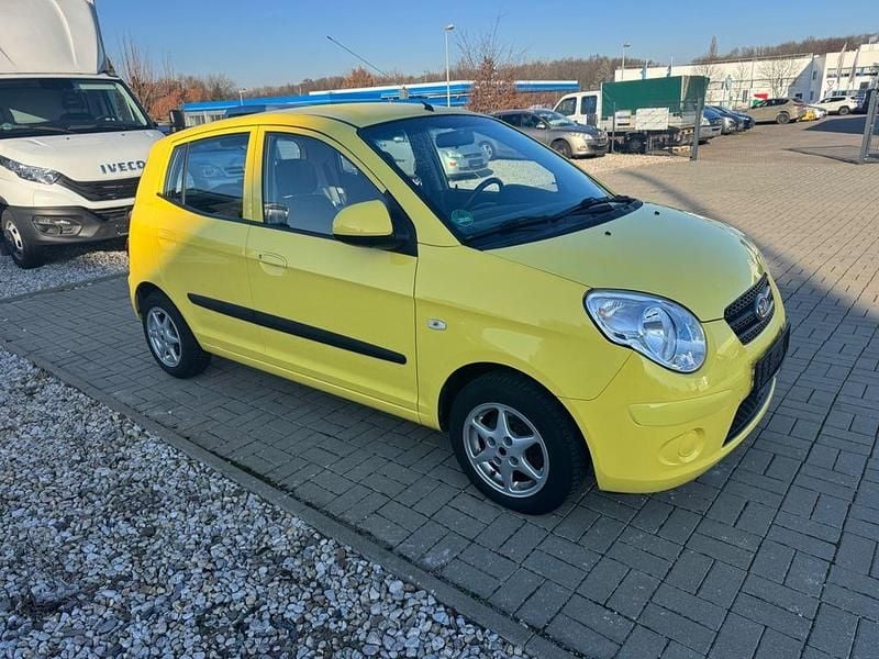 Gebraucht Kia Picanto Start 65 PS (47 kW) 2009 Gelb Kleinwagen