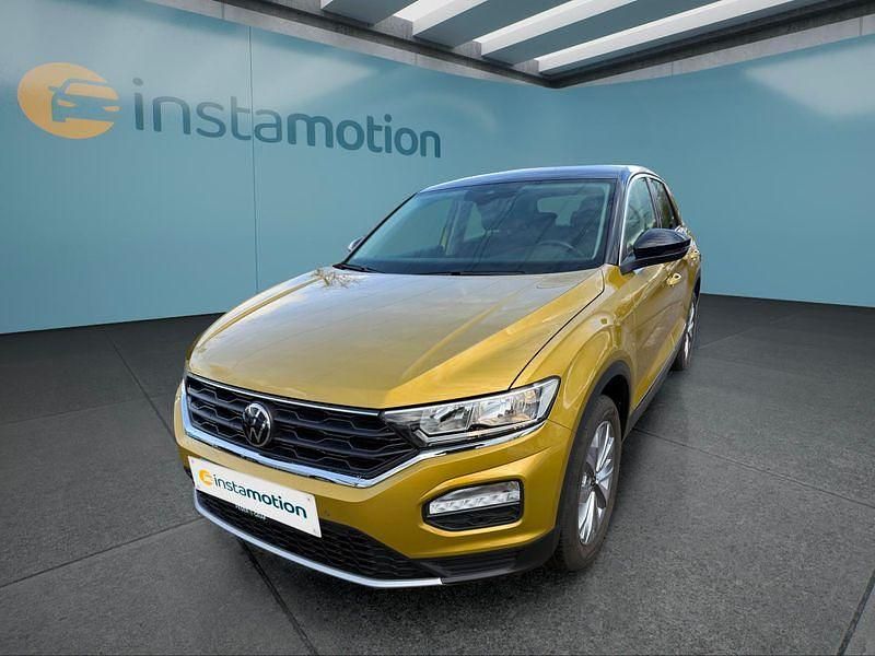 Gelb Gebraucht 2021 VW T-Roc SUV | 20.199 € (Superpreis) - Bild 1/4