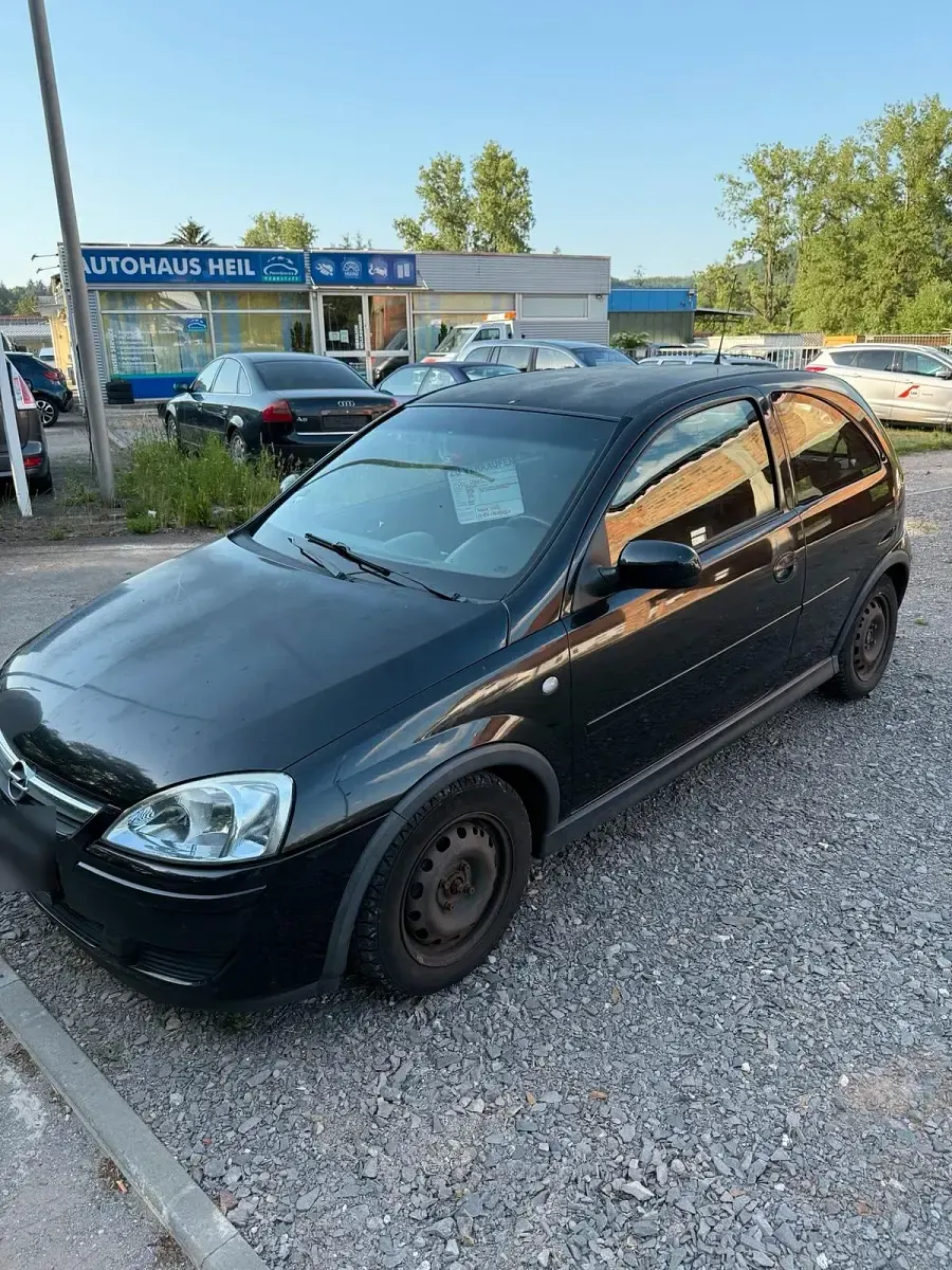 Gebraucht Opel Corsa 75 PS (55 kW) 2005 Schwarz Kleinwagen
