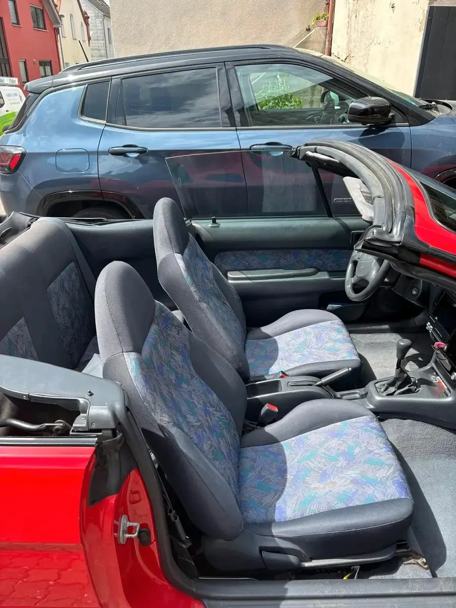 Gebraucht Toyota Paseo 90 PS (66 kW) 1998 Rot Cabrio