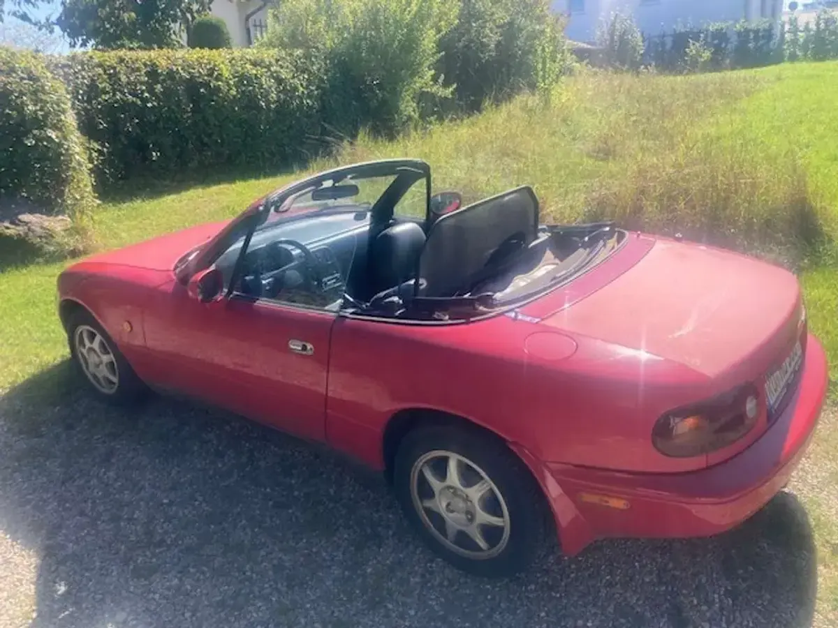 Gebraucht Mazda MX5 131 PS (96 kW) 1994 Rot Cabrio