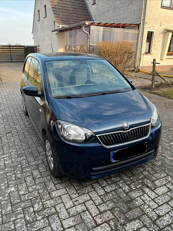 Gebraucht Skoda Citigo 60 PS (44 kW) 2014 Blau Kleinwagen