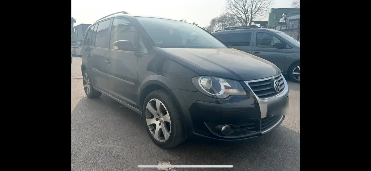 Gebraucht VW Touran Cross 140 PS (102 kW) 2007 Schwarz Van / Kleinbus
