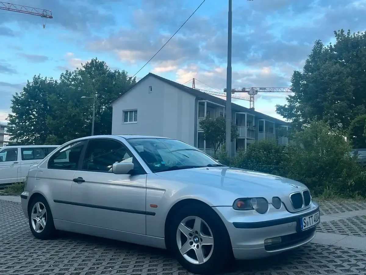 Brugt BMW 316 Compact 116 HK (85 kW) 2002 Sølv Hatchback