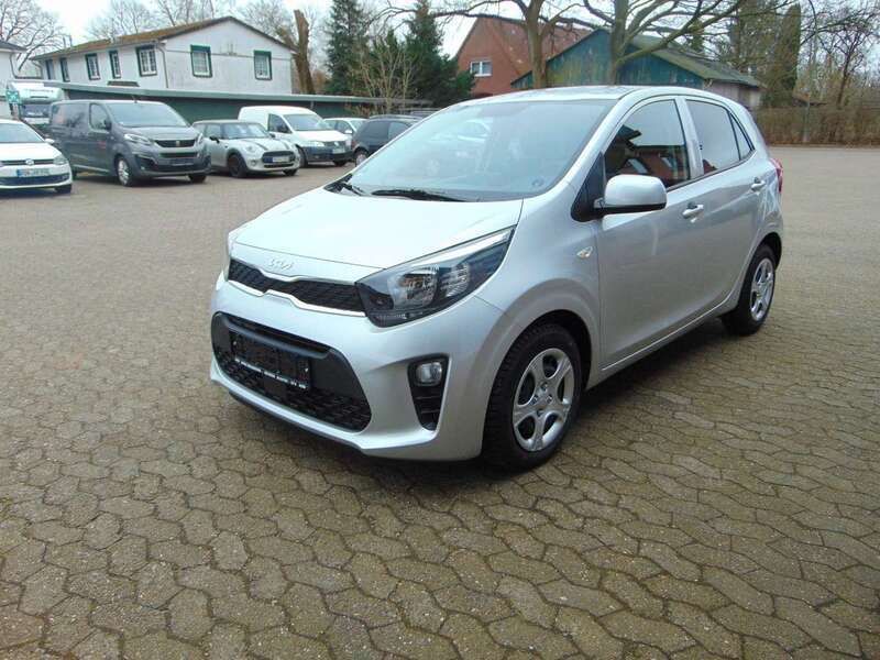 Gebraucht Kia Picanto Vision 84 PS (61 kW) 2024 (kcs) sparklingsilber met. Kleinwagen