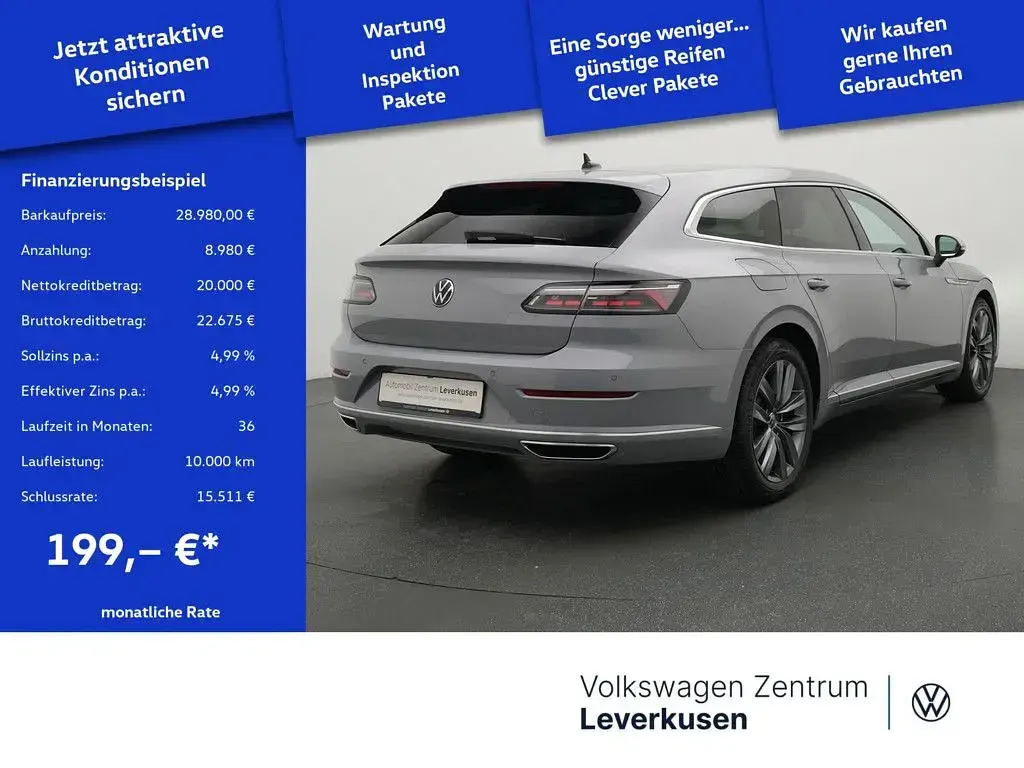 Brugt VW Arteon Elegance 200 HK (147 kW) 2023 Grå Stationcar