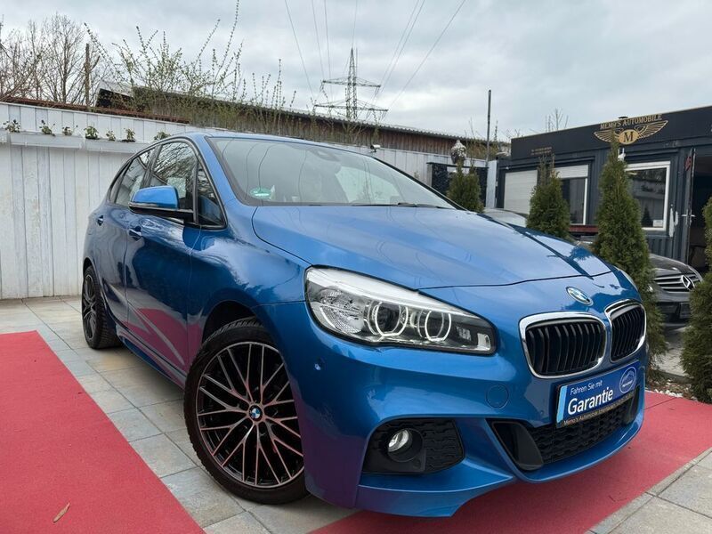 Blau Gebraucht 2015 BMW 225 Active Tourer M Sport Van / Kleinbus | 15.999 € (Fairer Preis) - Bild 1/4