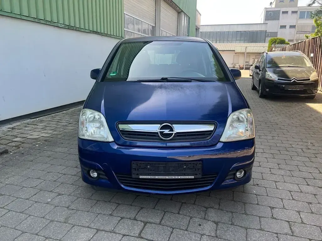 Usata Opel Meriva Edition 90 CV (66 kW) 2008 Blu Monovolume