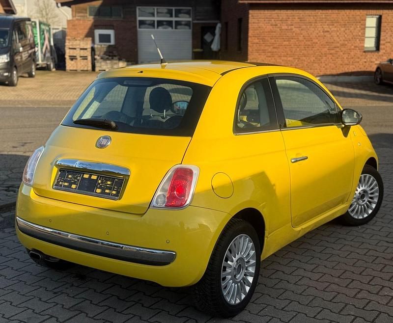 Gebraucht Fiat 500 Lounge 69 PS (50 kW) 2010 Gelb Kleinwagen