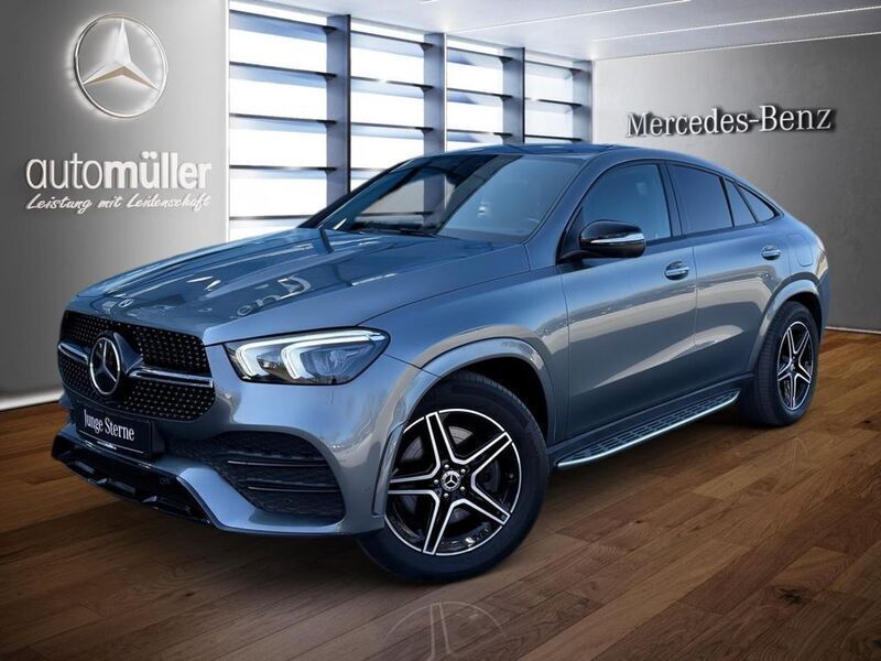 Grau Gebraucht 2022 Mercedes GLE350e AMG Coupé | 63.980 € (Superpreis) - Bild 1/4