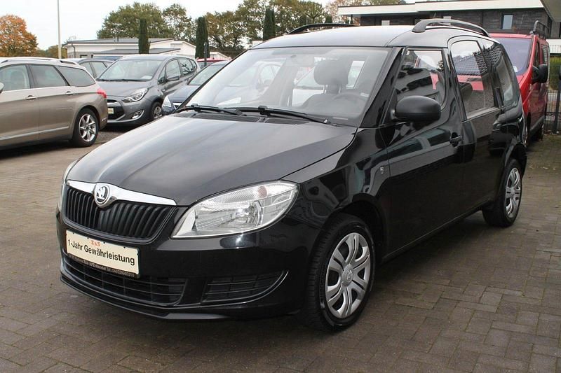 Gebraucht Skoda Roomster Plus Edition 69 PS (50 kW) 2014 Schwarz Van / Kleinbus