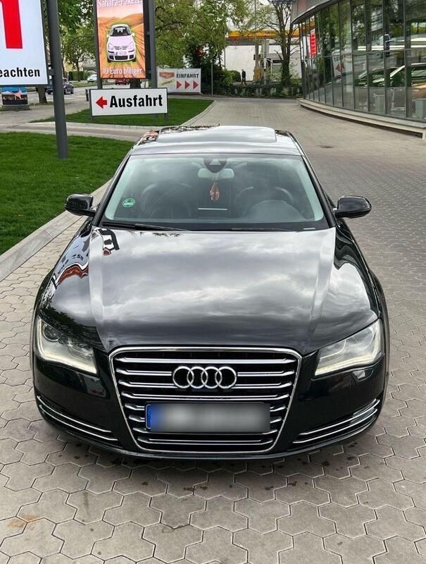 Schwarz Gebraucht 2011 Audi A8 Limousine | 10.400 € (Superpreis) - Bild 1/4