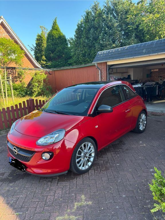 Rot Gebraucht 2013 Opel Adam Glam Kleinwagen | 7.500 € (Fairer Preis) - Bild 1/4