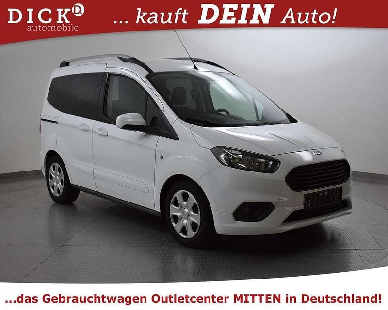 Weiss Gebraucht 2020 Ford Tourneo Courier Trend Van / Kleinbus | 8.750 € (Guter Preis) - Bild 1/4
