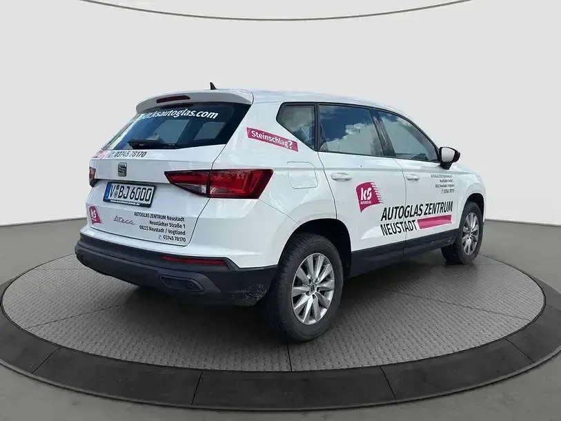 Gebraucht Seat Ateca Reference 110 PS (80 kW) 2023 "bila" weiss SUV