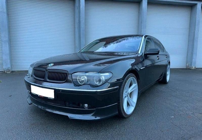 Schwarz Gebraucht 2003 BMW 760L Limousine | 7.500 € - Bild 1/4