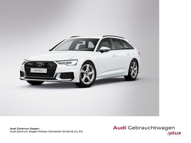 Gletscherweiß metallic Gebraucht 2022 Audi A6 S-Line Kombi | 37.910 € (Fairer Preis) - Bild 1/4
