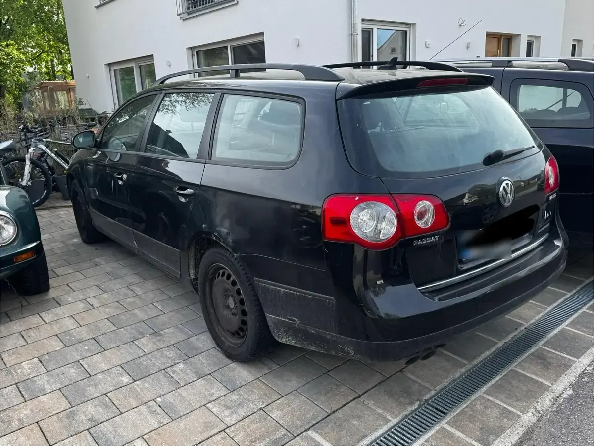 Usata VW Passat 140 CV (102 kW) 2009 Nero Station wagon