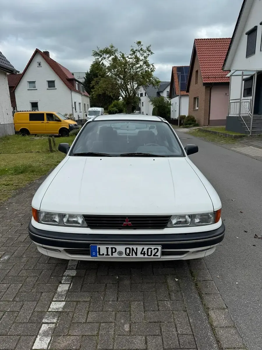 Gebraucht Mitsubishi Galant 1990 Weiß Limousine