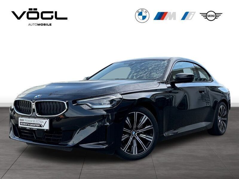 Schwarz Gebraucht 2024 BMW 218 Efficient Dynamics Coupé | 32.940 € (Fairer Preis) - Bild 1/4