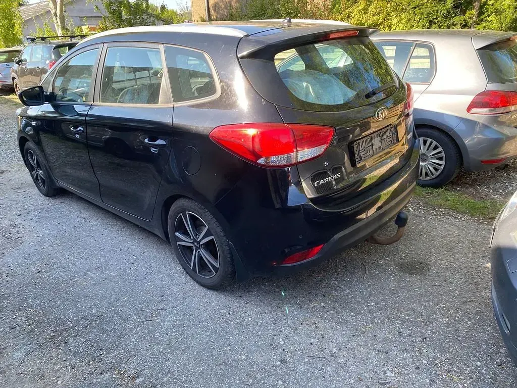 Gebraucht Kia Carens Edition 7 166 PS (122 kW) 2012 Schwarz Van / Kleinbus